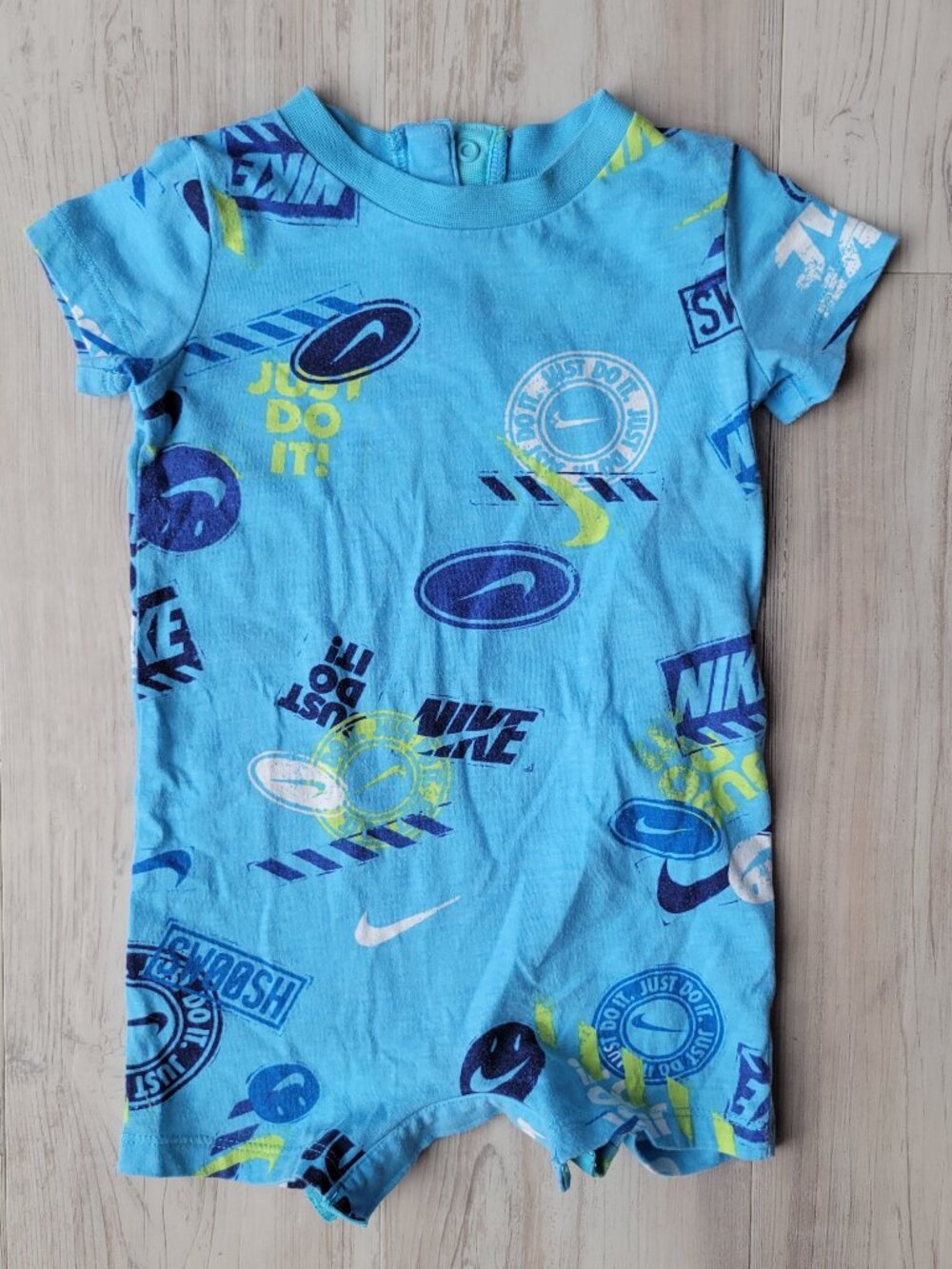 Nike Wild Air Print Romper Baby 9 months